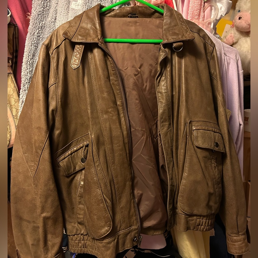 Vintage 80s Leather Jacket